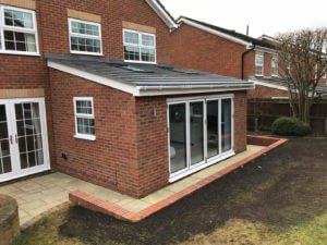 Permalink to Single storey extension with patio and retaining wall Bracknell